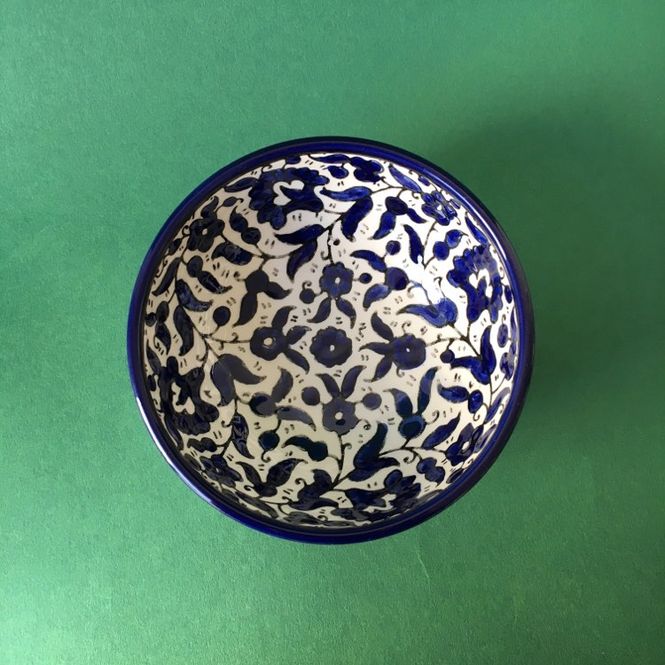 Hovedbilde Keramikkskål, blå 12 cm