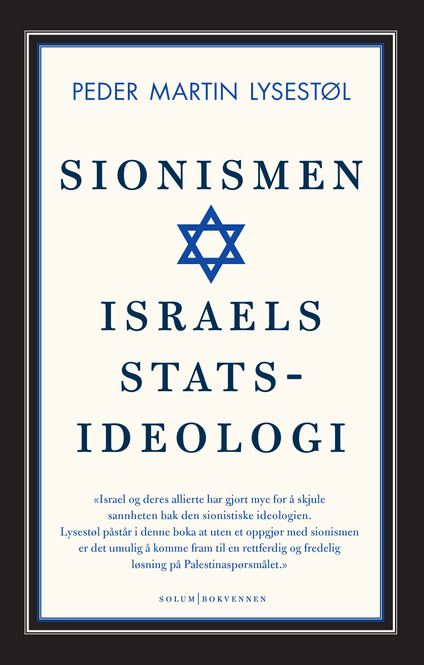 Hovedbilde Sionismen: Israels statsideologi - Peder Martin ...