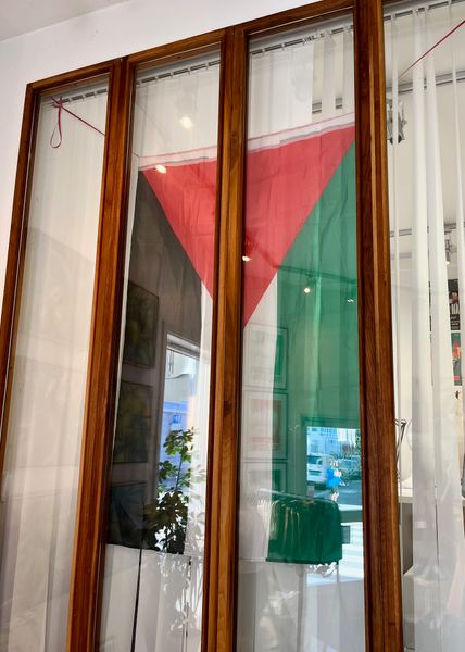 Hovedbilde Palestinsk flagg, stort