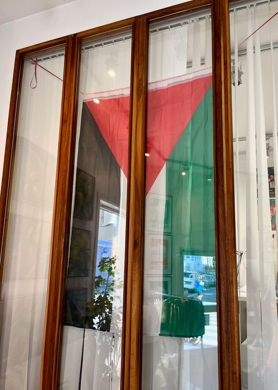 Palestinsk flagg, stort