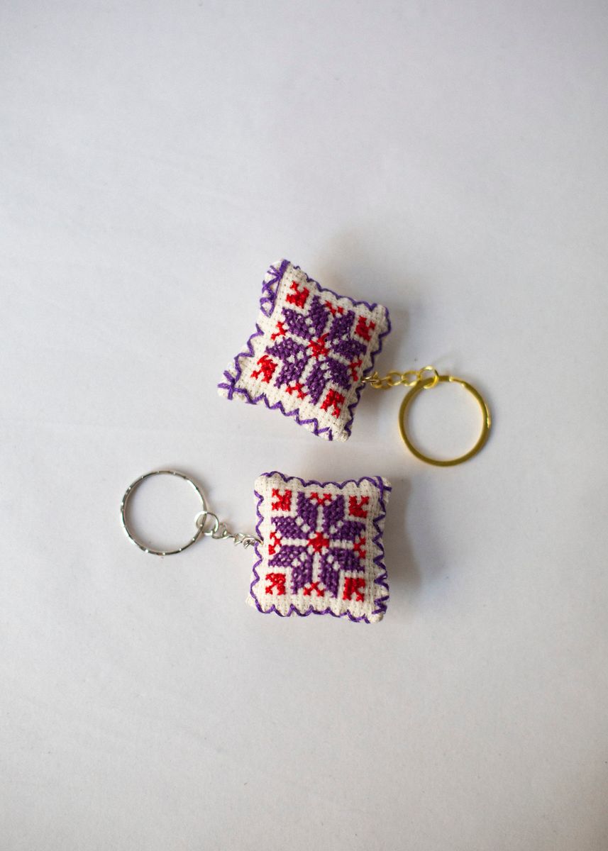 Håndbrodert nøkkelring, Threads of Hope