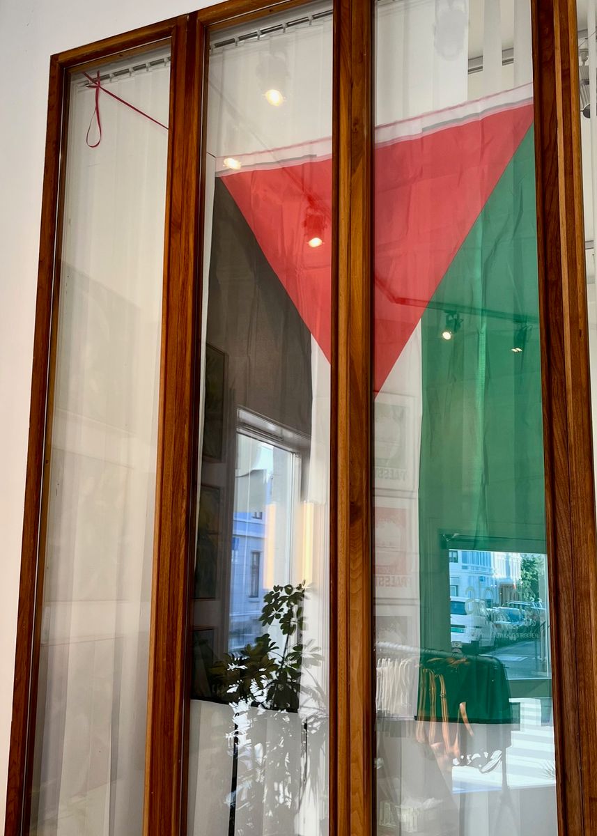 Palestinsk flagg, stort